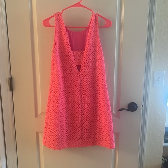 Hot pink shift dress - Picture 2 of 2